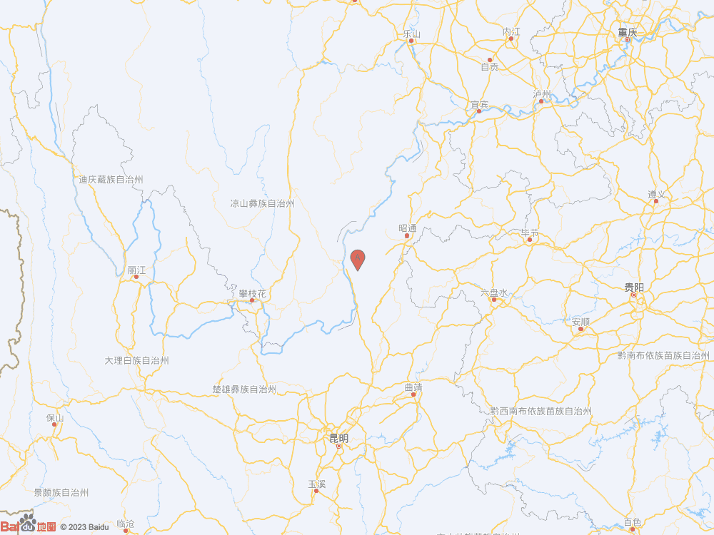 云南昭通市巧家縣發生3.0級地震