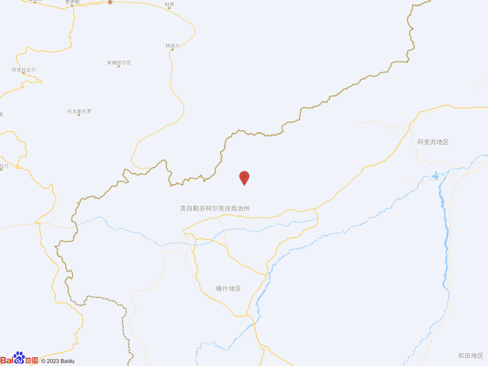 新疆克孜勒蘇州阿圖什市發生3.6級地震