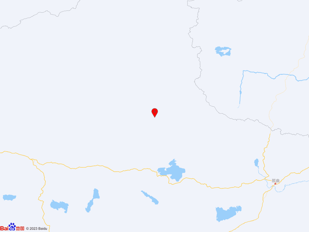 西藏那曲市雙湖縣發生3.2級地震