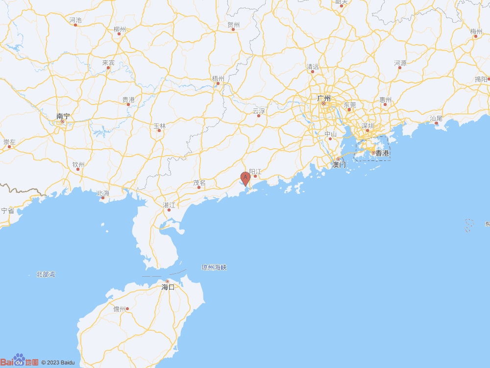 廣東陽江市江城區(qū)發(fā)生3.1級地震