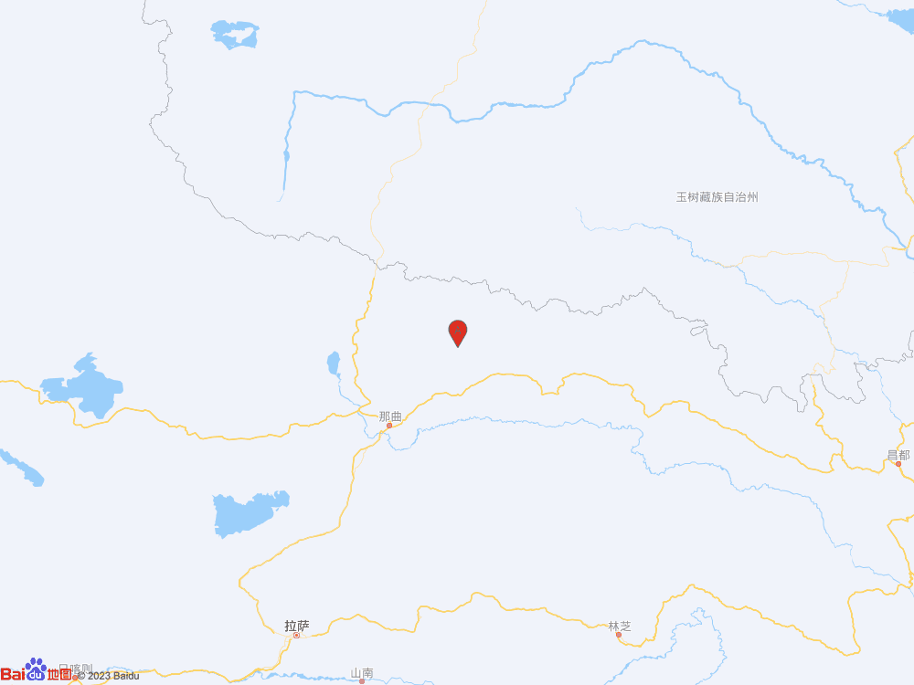 西藏那曲市聶榮縣發生3.1級地震