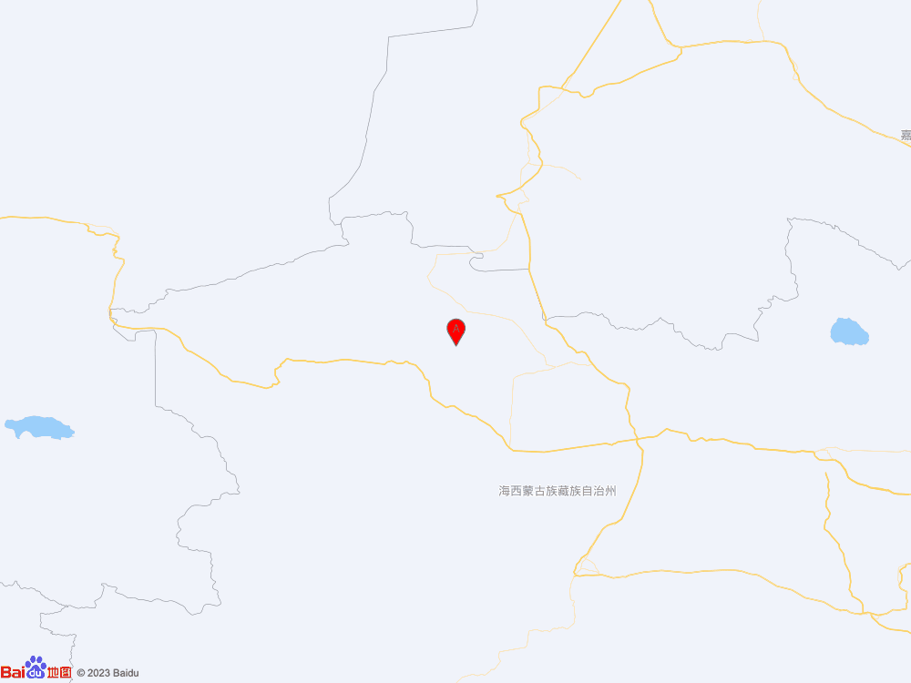 青海海西州茫崖市發(fā)生3.7級地震