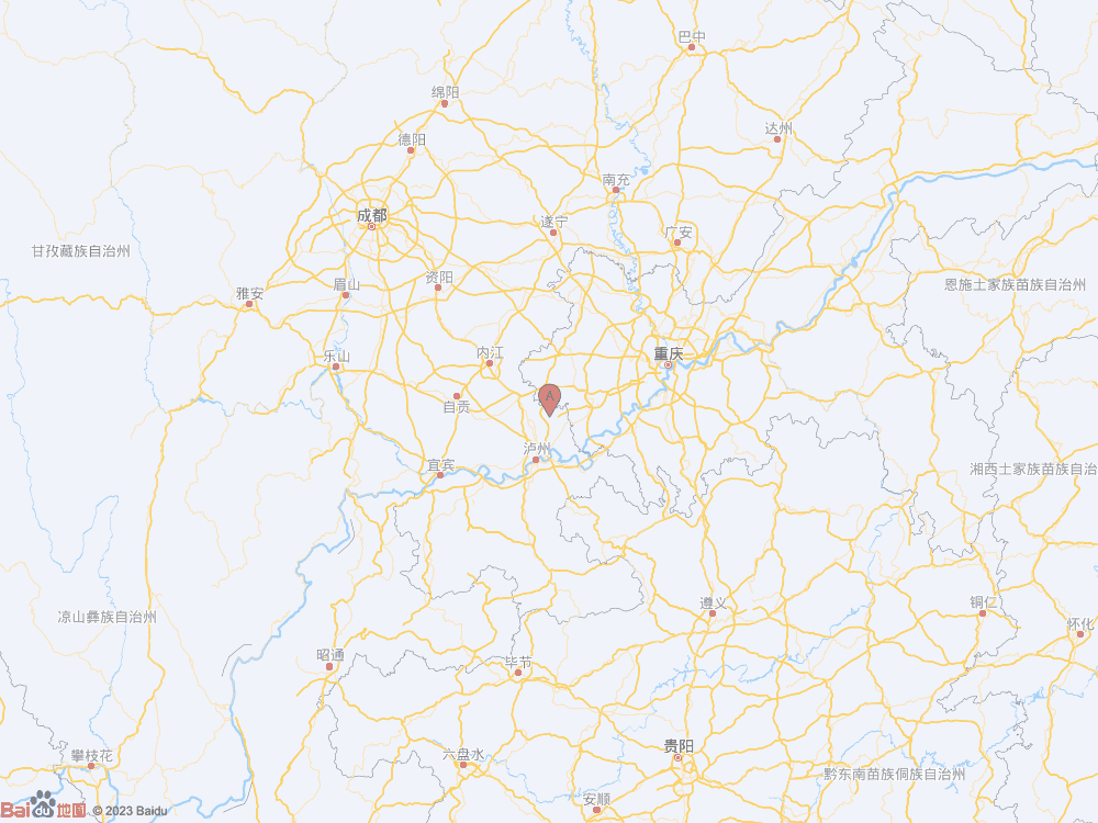 四川瀘州市瀘縣發生3.0級地震