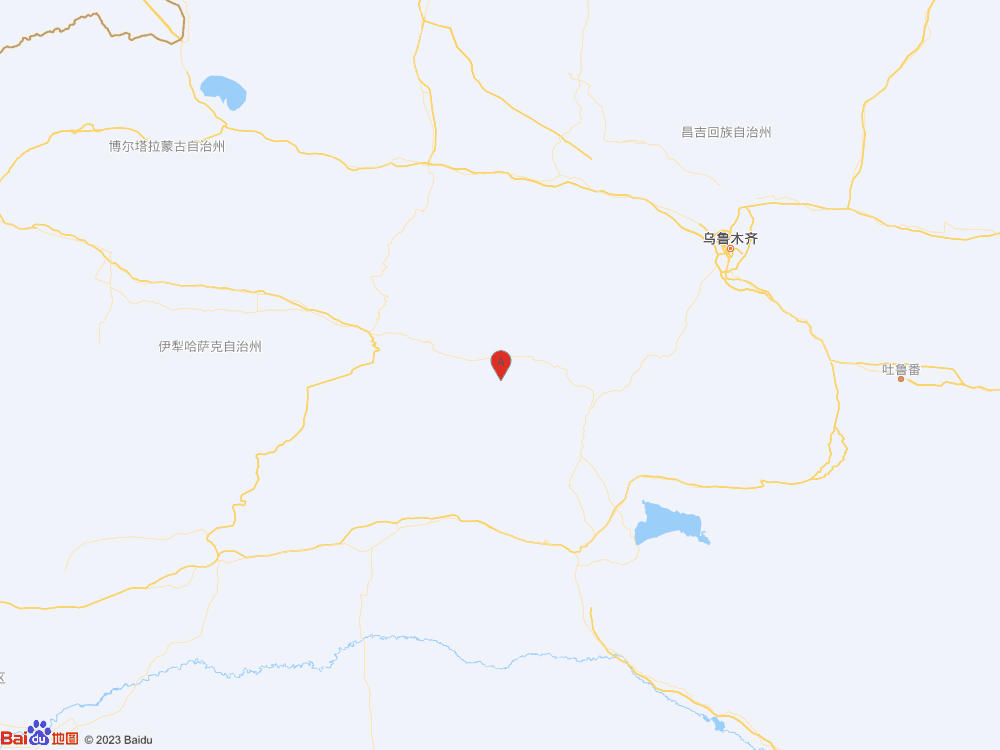 新疆巴音郭楞州和靜縣發生3.4級地震