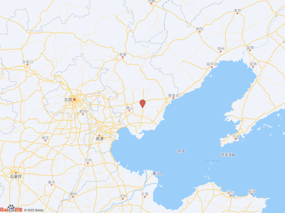 河北唐山市灤州市發生3.2級地震