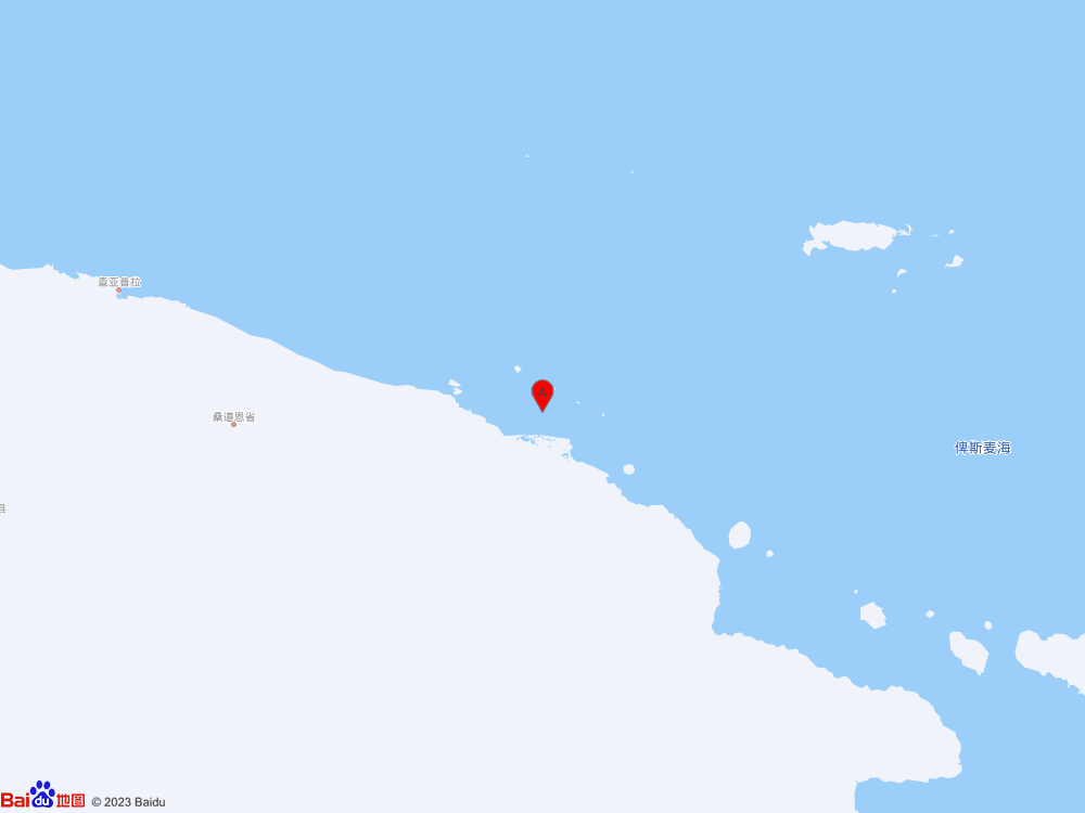 巴布亞新幾內亞附近海域發生6.2級地震