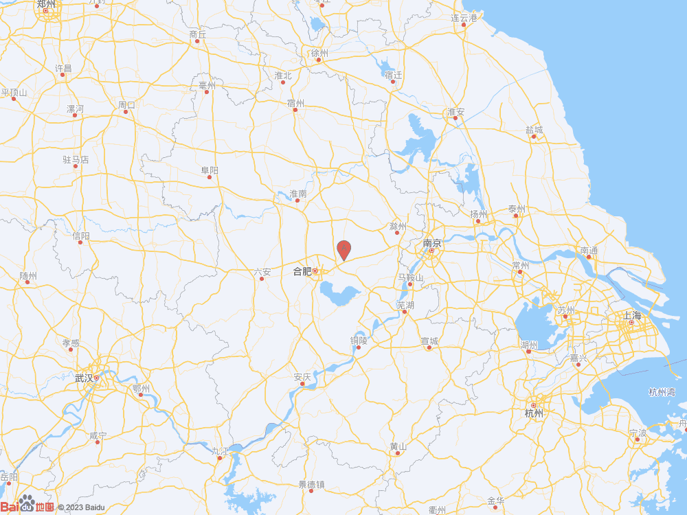 安徽合肥市肥東縣發生3.9級地震