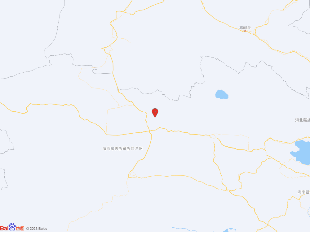 青海海西州直轄區(qū)發(fā)生3.4級地震
