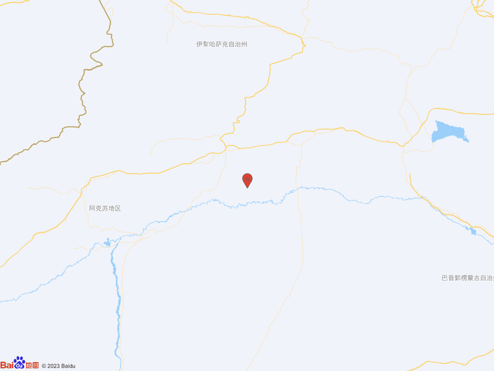 新疆阿克蘇地區(qū)庫(kù)車市發(fā)生3.1級(jí)地震