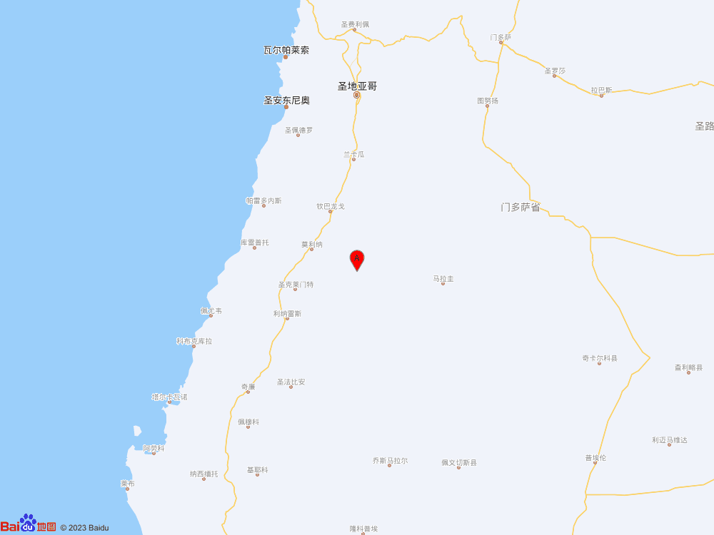 智利中部發生6.3級地震