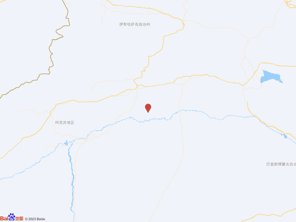 新疆阿克蘇地區(qū)庫(kù)車市發(fā)生3.3級(jí)地震