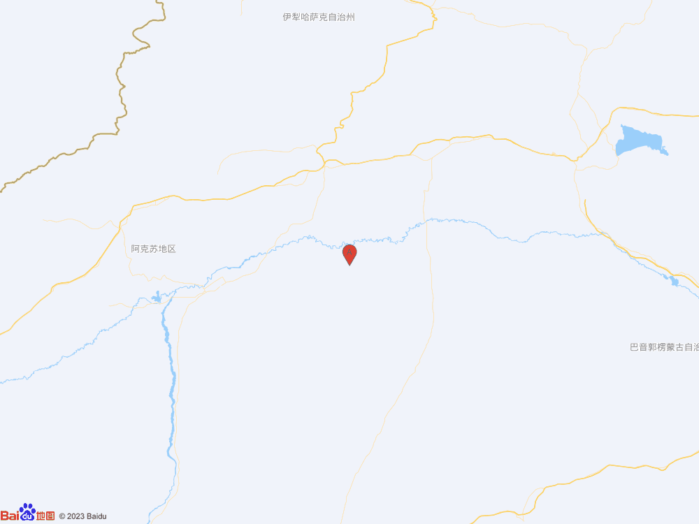 新疆阿克蘇地區(qū)沙雅縣發(fā)生3.0級(jí)地震