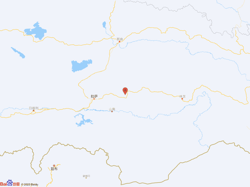 西藏拉薩市墨竹工卡縣發(fā)生3.9級(jí)地震