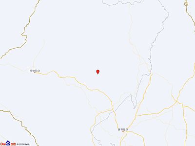 內蒙古呼倫貝爾市鄂倫春旗發生3.1級地震