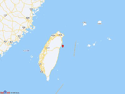 臺灣花蓮縣海域發生5.6級地震