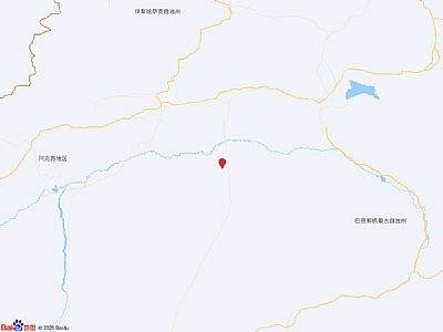 新疆巴音郭楞州尉犁縣發生3.6級地震