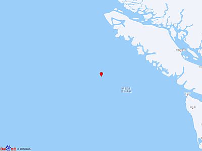 加拿大溫哥華島附近海域發生6.5級地震