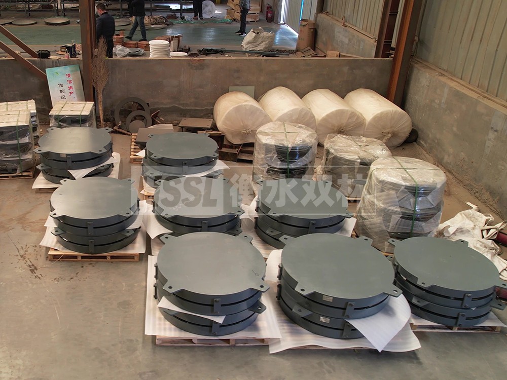 抗震支座哪里便宜 LNR500天然隔震支座廠家電話 建筑橡膠減隔震支座廠家