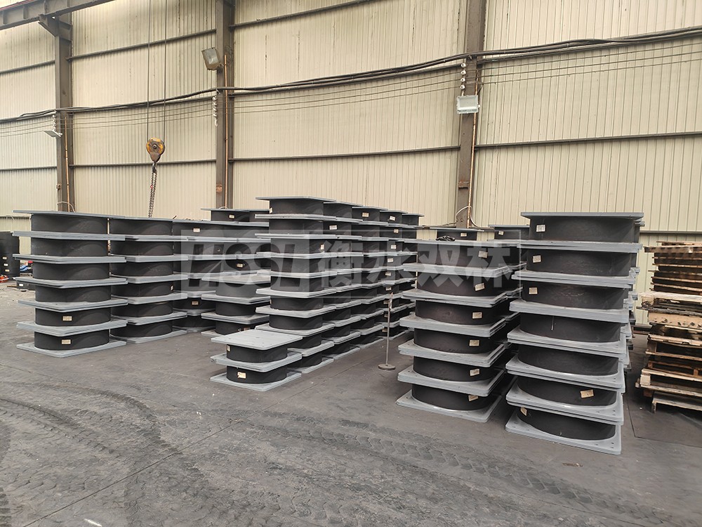 橡膠隔震橡膠支座 LRB300鉛芯隔震支座廠家電話 矩形高阻尼隔震橡膠支座多少錢