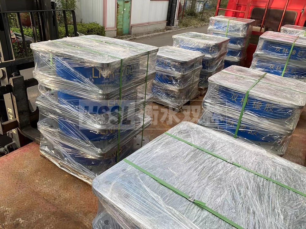 抗震鉛芯支座廠家 建筑摩擦擺隔震支座生產廠家 建筑橡膠隔震支座LNR600廠家
