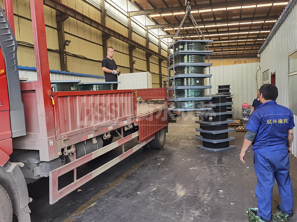 隔震高阻尼支座什么價格 LNR1100橡膠支座生產廠家 隔震支座II型源頭工廠